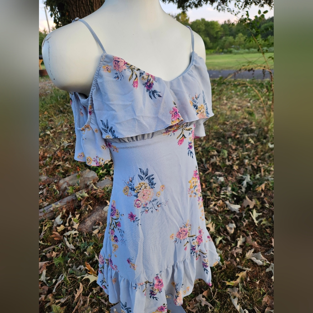nwot Rewind Off the Shoulder Mini Dress